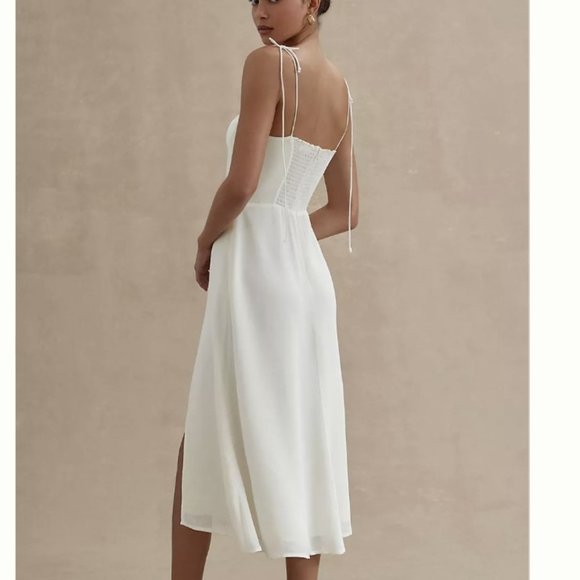 Reformation Juliette Dress + Ivory - Picture 6 of 8